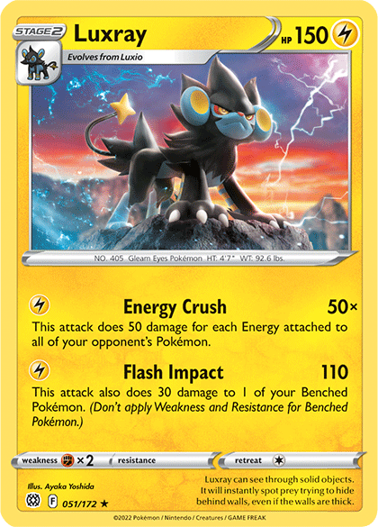 Luxray (051/172) [Sword & Shield: Brilliant Stars] | GnG Games