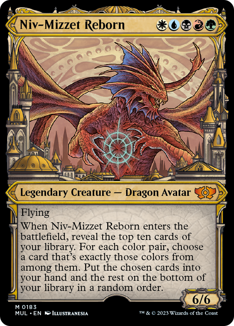 Niv-Mizzet Reborn (Halo Foil) [Multiverse Legends] | GnG Games