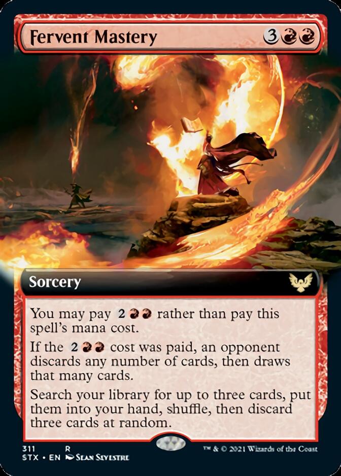 Fervent Mastery (Extended) [Strixhaven: School of Mages] | GnG Games