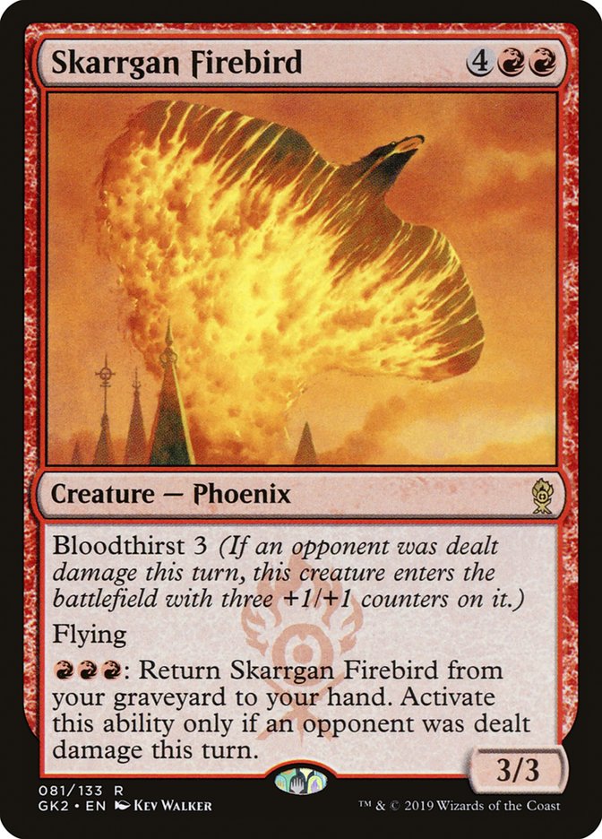 Skarrgan Firebird [Ravnica Allegiance Guild Kit] | GnG Games