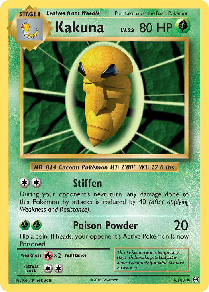 Kakuna (6/108) [XY: Evolutions] | GnG Games