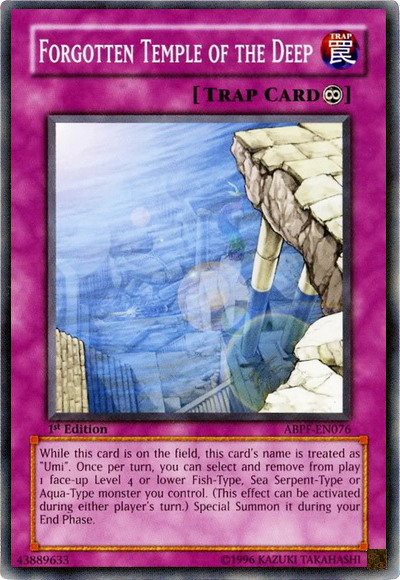 Forgotten Temple of the Deep [ABPF-EN076] Common | GnG Games