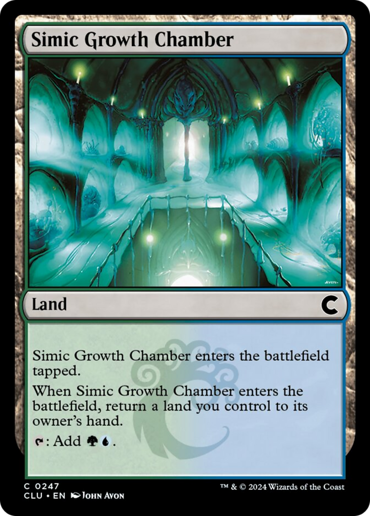 Simic Growth Chamber [Ravnica: Clue Edition] | GnG Games