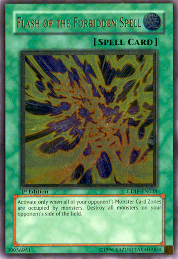 Flash of the Forbidden Spell (UTR) [CDIP-EN038] Ultimate Rare | GnG Games