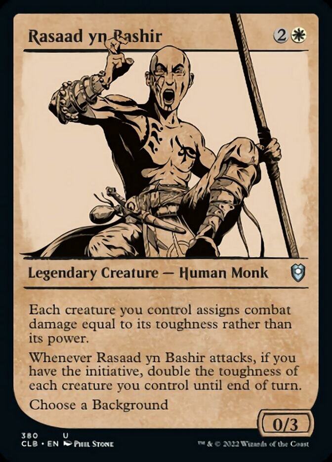 Rasaad yn Bashir (Showcase) [Commander Legends: Battle for Baldur's Gate] | GnG Games