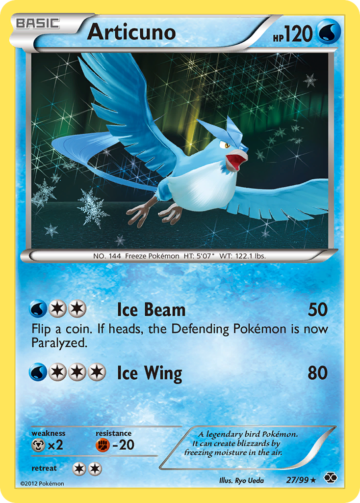 Articuno (27/99) [Black & White: Next Destinies] | GnG Games