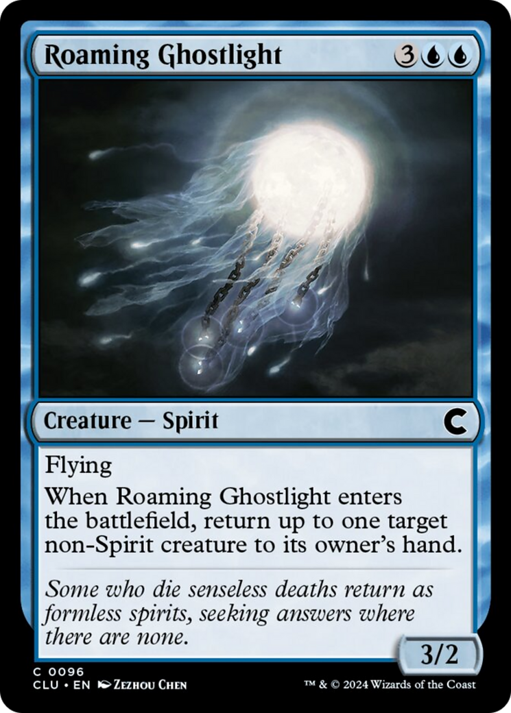 Roaming Ghostlight [Ravnica: Clue Edition] | GnG Games