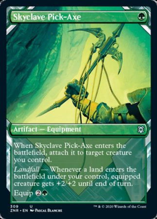 Skyclave Pick-Axe (Showcase) [Zendikar Rising] | GnG Games