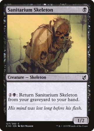 Sanitarium Skeleton [Commander 2019] | GnG Games