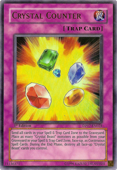 Crystal Counter [DP07-EN024] Ultra Rare | GnG Games