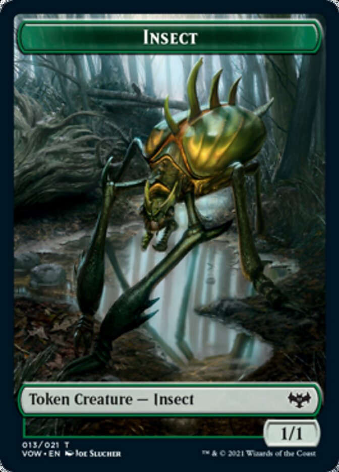 Insect Token [Innistrad: Crimson Vow Tokens] | GnG Games