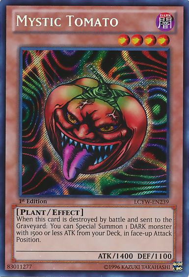 Mystic Tomato [LCYW-EN239] Secret Rare | GnG Games