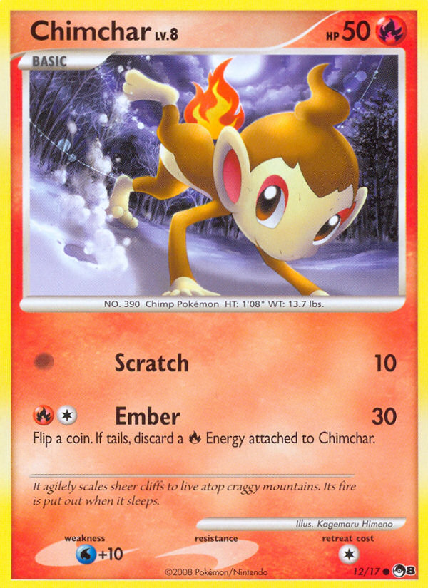 Chimchar (12/17) [POP Series 8] | GnG Games