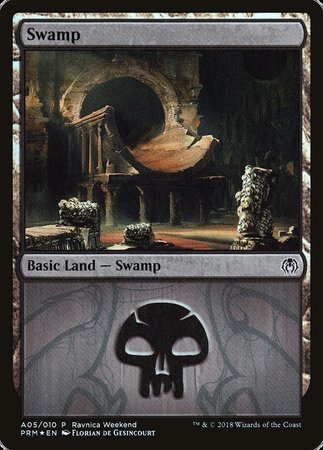 Swamp - Golgari (A05) [GRN Ravnica Weekend] | GnG Games