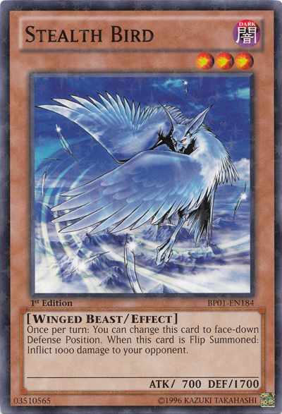 Stealth Bird [BP01-EN184] Starfoil Rare | GnG Games