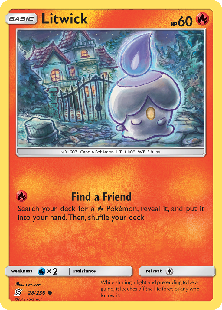 Litwick (28/236) [Sun & Moon: Unified Minds] | GnG Games