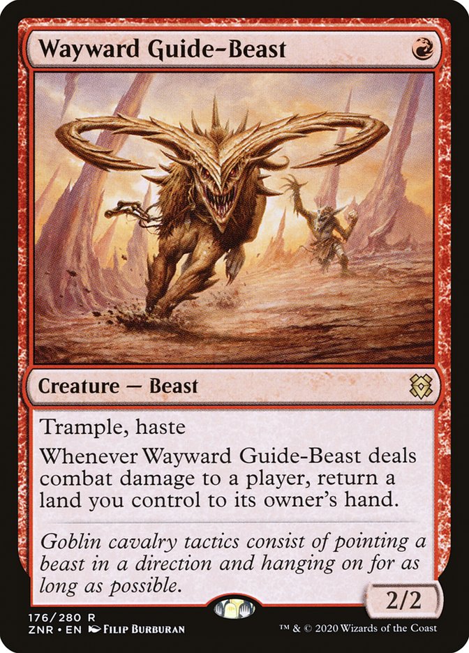 Wayward Guide-Beast [Zendikar Rising] | GnG Games