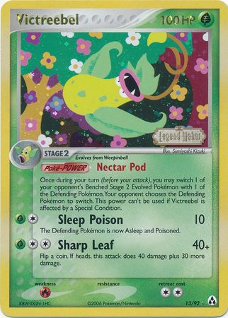 Victreebel (13/92) (Stamped) [EX: Legend Maker] | GnG Games