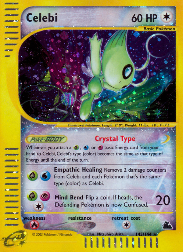Celebi (145/144) [Skyridge] | GnG Games