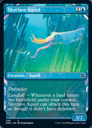 Skyclave Squid (Showcase) [Zendikar Rising] | GnG Games