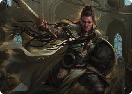 Shanna, Purifying Blade Art Card 1 [Dominaria United Art Series] | GnG Games