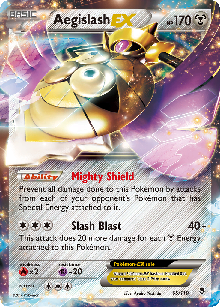 Aegislash EX (65/119) [XY: Phantom Forces] | GnG Games