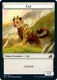 Cat // Human Soldier (003) Double-sided Token [Ikoria: Lair of Behemoths Tokens] | GnG Games