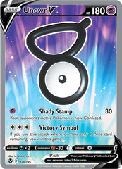 Unown V (176/195) [Sword & Shield: Silver Tempest] | GnG Games
