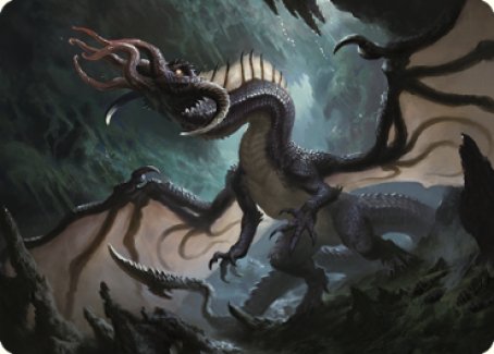 Brainstealer Dragon Art Card [Commander Legends: Battle for Baldur's Gate Art Series] | GnG Games