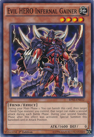Evil HERO Infernal Gainer [BP03-EN032] Common | GnG Games
