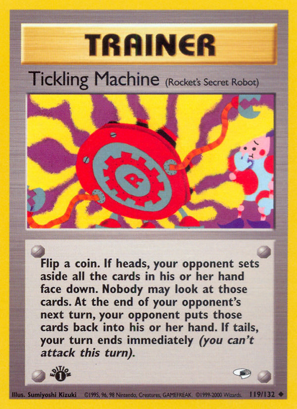 Tickling Machine (119/132) [Gym Heroes 1st Edition] | GnG Games