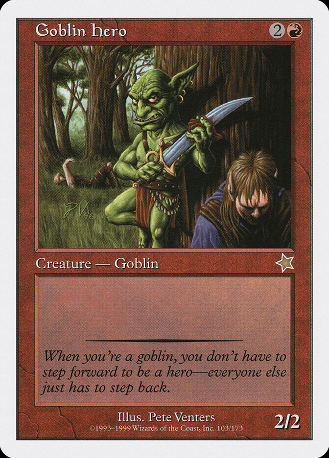 Goblin Hero [Starter 1999] | GnG Games