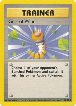 Gust of Wind (93/102) [Base Set Unlimited] | GnG Games