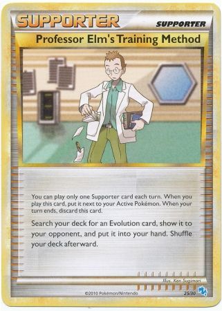 Professor Elm's Training Method (25/30) [HeartGold & SoulSilver: Trainer Kit - Gyarados] | GnG Games