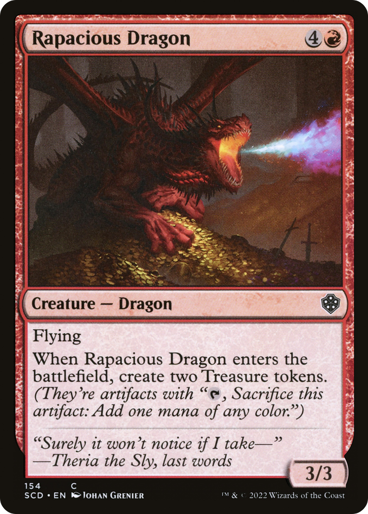 Rapacious Dragon [Starter Commander Decks] | GnG Games