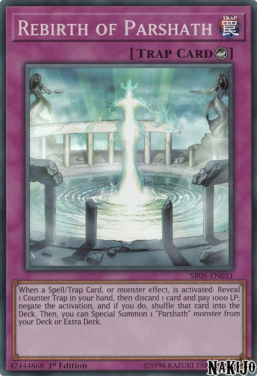 Rebirth of Parshath [SR05-EN031] Super Rare | GnG Games