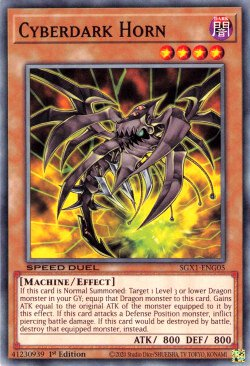 Cyberdark Horn [SGX1-ENG05] Common | GnG Games