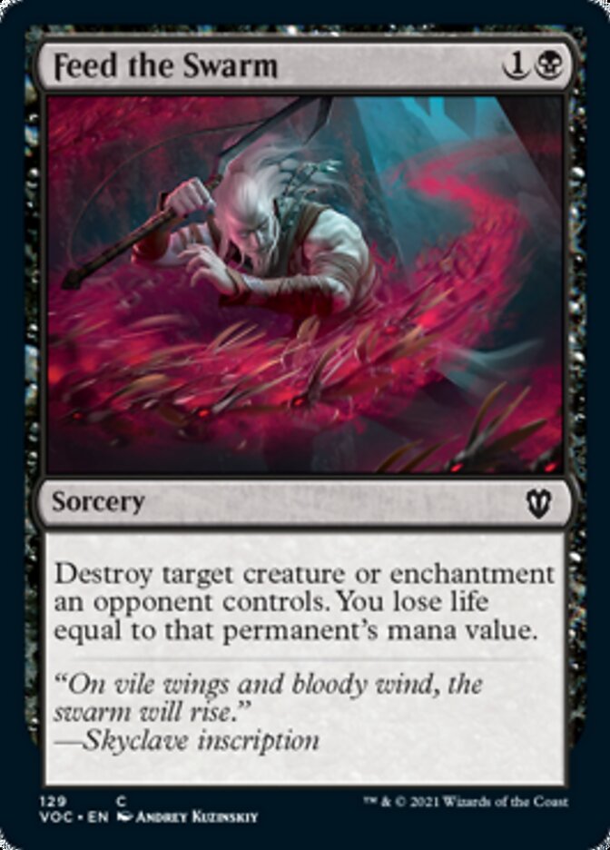 Feed the Swarm [Innistrad: Crimson Vow Commander] | GnG Games