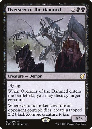 Overseer of the Damned [Commander 2019] | GnG Games