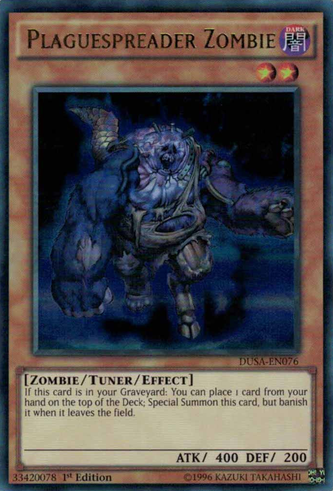 Plaguespreader Zombie [DUSA-EN076] Ultra Rare | GnG Games