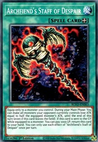 Archfiend's Staff of Despair [BLVO-EN063] Common | GnG Games