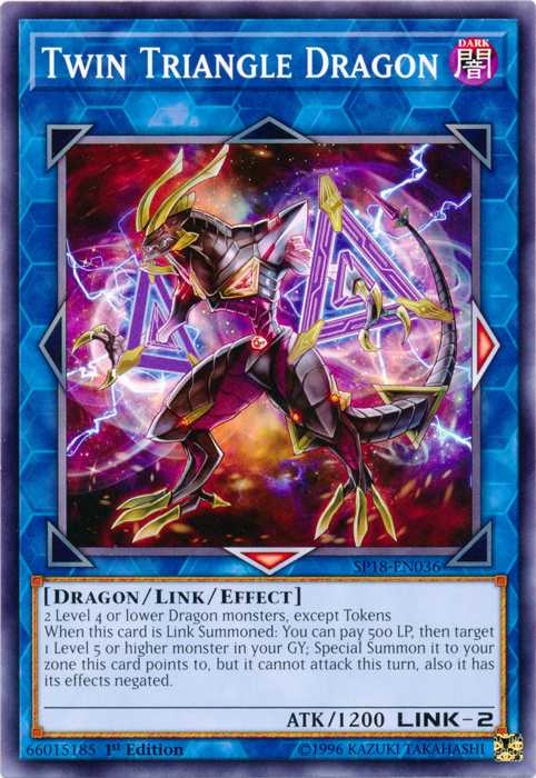 Twin Triangle Dragon [SP18-EN036] Common | GnG Games