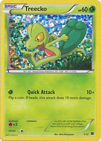 Treecko (1/12) [McDonald's Promos: 2015 Collection] | GnG Games