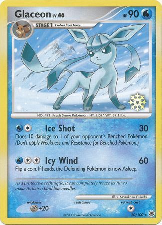 Glaceon (20/100) [Countdown Calendar Promos] | GnG Games