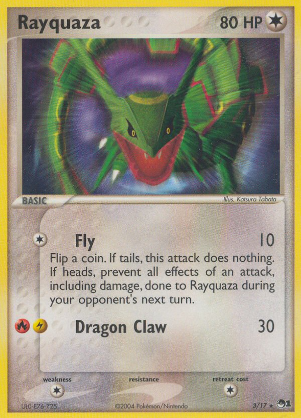 Rayquaza (3/17) [POP Series 1] | GnG Games