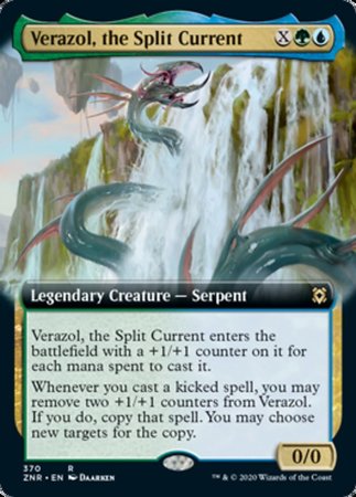 Verazol, the Split Current (Extended Art) [Zendikar Rising] | GnG Games