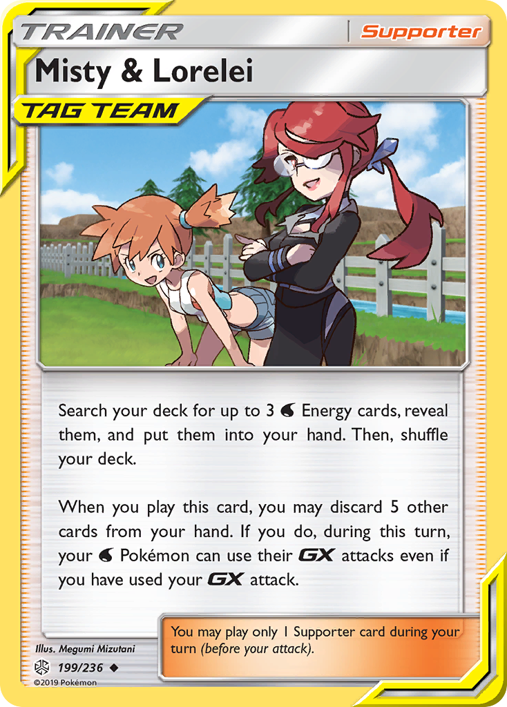 Misty & Lorelei (199/236) [Sun & Moon: Cosmic Eclipse] | GnG Games