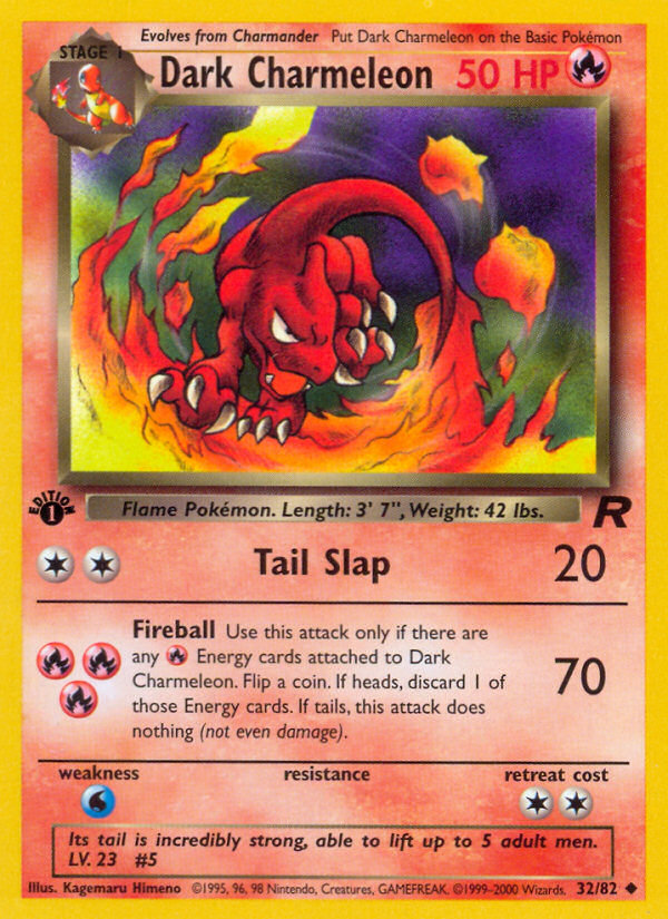 Dark Charmeleon (32/82) [Team Rocket 1st Edition] | GnG Games