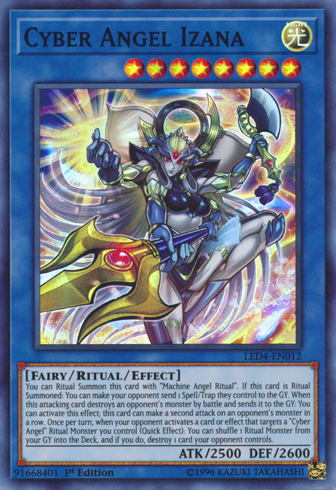 Cyber Angel Izana [LED4-EN012] Super Rare | GnG Games