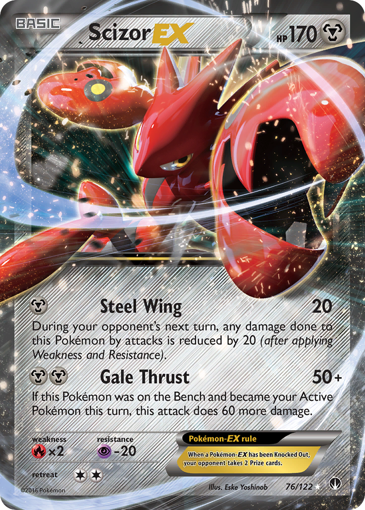 Scizor EX (76/122) [XY: BREAKpoint] | GnG Games